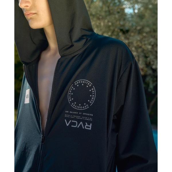 『セール実施中』ZOZO問い合わせ番号:94097379ショップ:BOARDRIDERS，ボードライダーズブランド:RVCA，ルーカ商品名:RVCA メンズ VA MARK REFLECTIVE SFHD 長袖サーフTシャツ 【2025年夏...