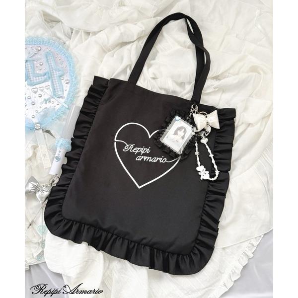 レッスンバッグ 「girly line」推し活iDOLフリルトート キッズ 子供 女の子