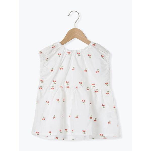 『セール実施中』ZOZO問い合わせ番号:94130351ショップ:Samansa Mos2，サマンサ モスモスブランド:Samansa Mos2 Lagom，サマンサモスモスラーゴム商品名:チェリー刺繍ノースリブラウスカテゴリ:トップス&g...