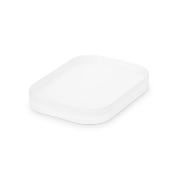 ZOZO問い合わせ番号:94131831ショップ:無印良品，ムジルシリョウヒンブランド:無印良品，ムジルシリョウヒン商品名:再生ポリプロピレン入りメイクボックス用フタ・Ｓ　約１１７×１５７×２０ｍｍカテゴリ:インテリア>収納グッズブラ...