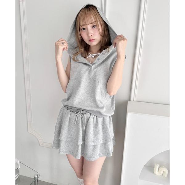 『タイムセール実施中』ZOZO問い合わせ番号:94133710ショップ:Outfitter lab，アウトフィッターラボブランド:Loueme，ルエム，Outfitter lab，アウトフィッターラボ商品名:【2点SET】フリルスカート＋ノ...