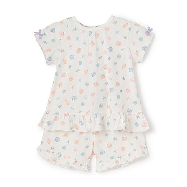 『セール実施中』ZOZO問い合わせ番号:94195971ショップ:petit main，プティマインブランド:petit main，プティマイン商品名:GIRLS半袖パジャマカテゴリ:ルームウェア>ルームウェア/パジャマブランド品番:...