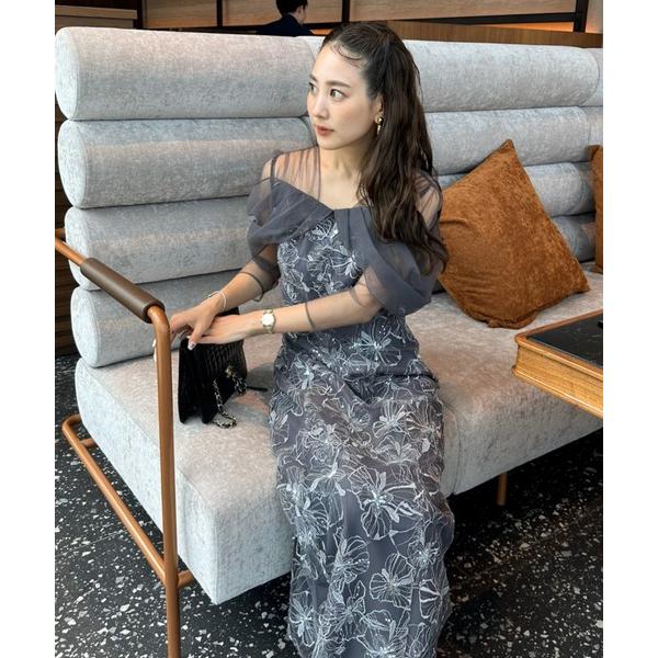 ZOZO問い合わせ番号:94227982ショップ:ANDRESD，アンドレスドブランド:ANDRESD，アンドレスド商品名:チュールドレープスパンコールドレス / tulle drape spangle dressカテゴリ:ワンピース/ドレ...