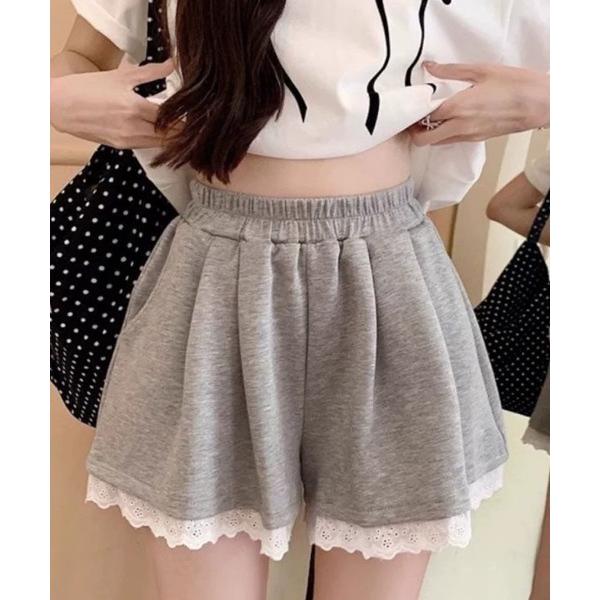 『タイムセール実施中』ZOZO問い合わせ番号:94259159ショップ:CELENA，セレナブランド:ampm，エーエムピーエム商品名:裾レースフリルショートスウェットパンツカテゴリ:パンツ>スウェットパンツブランド品番:KME-12...