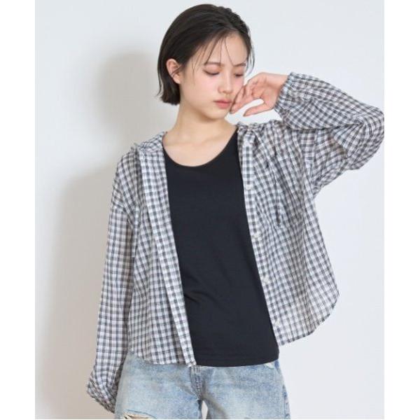『セール実施中』ZOZO問い合わせ番号:94259460ショップ:NARUMIYA ONLINE，ナルミヤ オンラインブランド:LOVETOXIC，ラブトキシック商品名:【LTXC】チェックシアーパーカカテゴリ:トップス>シャツ/ブラ...