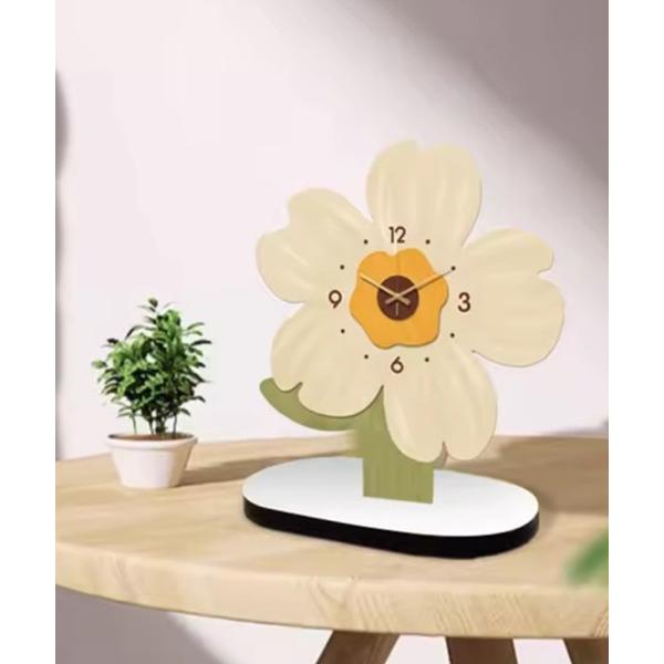 『タイムセール実施中』ZOZO問い合わせ番号:94262505ショップ:RiNc，リンクブランド:ammy.，エイミードット商品名:【 ammy. / エイミードット 】 韓国インテリア風 フラワー 置時計カテゴリ:インテリア>置時計...