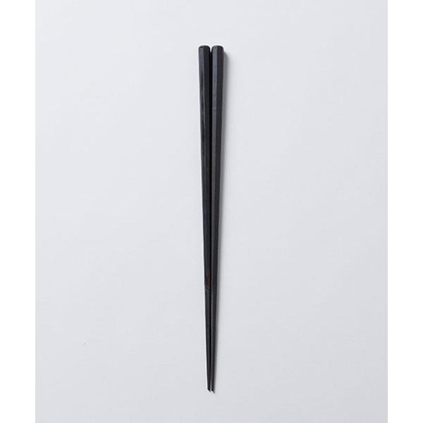 ZOZO問い合わせ番号:94263518ショップ:TODAY'S SPECIAL，トゥデイズスペシャルブランド:TODAY'S SPECIAL，トゥデイズスペシャル商品名:黒檀の七角取箸 23cm　/ 大岸正商店×TODAY'S SPECI...