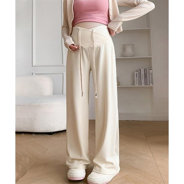 『セール実施中』ZOZO問い合わせ番号:94296288ショップ:aimoha，アイモハブランド:aimoha，アイモハ商品名:マタニティリラックスリブパンツカテゴリ:ママ＆ベビー>マタニティウェア/グッズブランド品番:ywe681a...