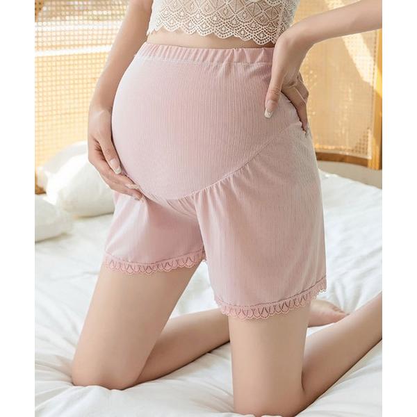 『タイムセール実施中』ZOZO問い合わせ番号:94296293ショップ:aimoha，アイモハブランド:aimoha，アイモハ商品名:裾レースマタニティショートパンツカテゴリ:ママ＆ベビー>マタニティウェア/グッズブランド品番:qti...