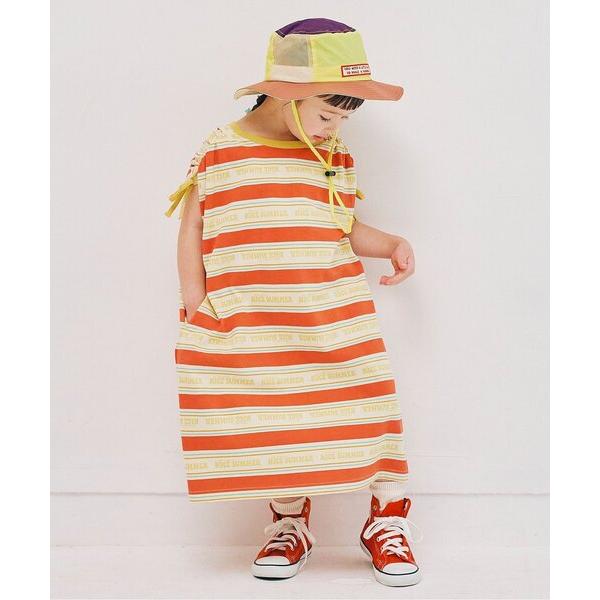 『セール実施中』ZOZO問い合わせ番号:94329799ショップ:F.O.Online Store，エフオーオンラインストアブランド:p.premier，ピードットプルミエ商品名:夏だいすきロゴボーダーシャーリングスリーブワンピースカテゴリ...