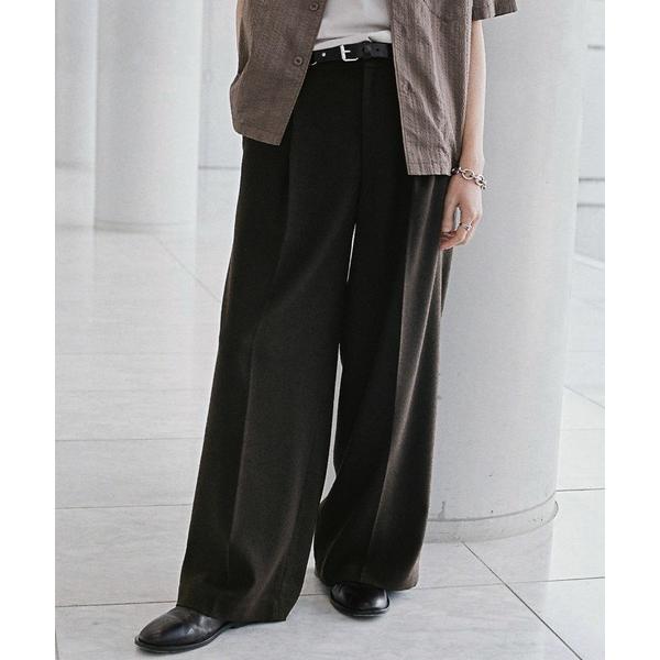 BREEZE TWEED DEEP TUCK BAGGY SLACKS 最終値下 BREEZE TWEED DEEP TUCK BAGGY SLACKS - メルカリ