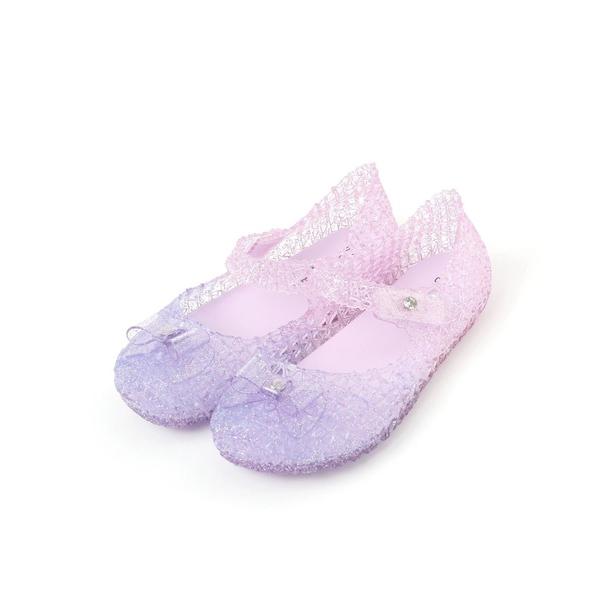 バレエシューズ 「マジックテープで着脱簡単!」ジェリーパンプス「17cm-19cm」(KIDS) キッズ 子供 女の子