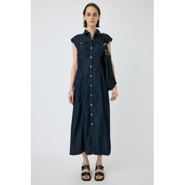 ワンピース CAP SLEEVE DENIM ドレス