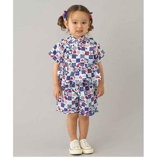 『セール実施中』ZOZO問い合わせ番号:94526153ショップ:petit main，プティマインブランド:minimal，ミニマル商品名:アソートフリルGIRLS甚平カテゴリ:水着/着物・浴衣&gt;浴衣ブランド品番:4352651素材...