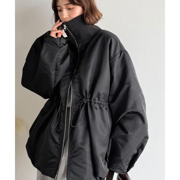 『タイムセール実施中』ZOZO問い合わせ番号:94562131ショップ:Classical Elf，クラシカルエルフブランド:classicalelf，クラシカルエルフ商品名:あざと埋もれダウン。中綿入り衿リブウエストドロストバルーンコート...