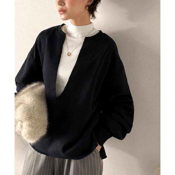 『タイムセール実施中』ZOZO問い合わせ番号:94562172ショップ:Classical Elf，クラシカルエルフブランド:classicalelf，クラシカルエルフ商品名:暖かさもこなれ感も、一枚で“洒落見え”。深Vネック裏起毛プルオー...