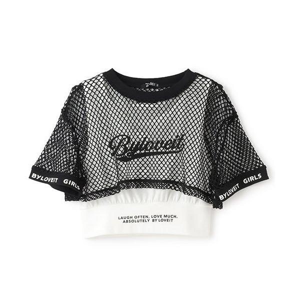 『セール実施中』ZOZO問い合わせ番号:94593733ショップ:NARUMIYA ONLINE，ナルミヤ オンラインブランド:by LOVEiT，バイラビット商品名:メッシュTタンクセットカテゴリ:トップス>アンサンブルブランド品番...