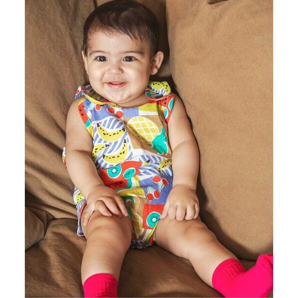 『セール実施中』※このアイテムは返品・交換対象外商品です。ZOZO問い合わせ番号:94594060ショップ:F.O.Online Store，エフオーオンラインストアブランド:BREEZE，ブリーズ商品名:【トロピカルベイビー】総柄タンクロ...