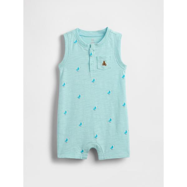 『セール実施中』※このアイテムは返品・交換対象外商品です。ZOZO問い合わせ番号:94596376ショップ:GAP，ギャップブランド:GAP，ギャップ商品名:オーガニックコットン ポケット ショートオールカテゴリ:ママ＆ベビー>ロンパ...