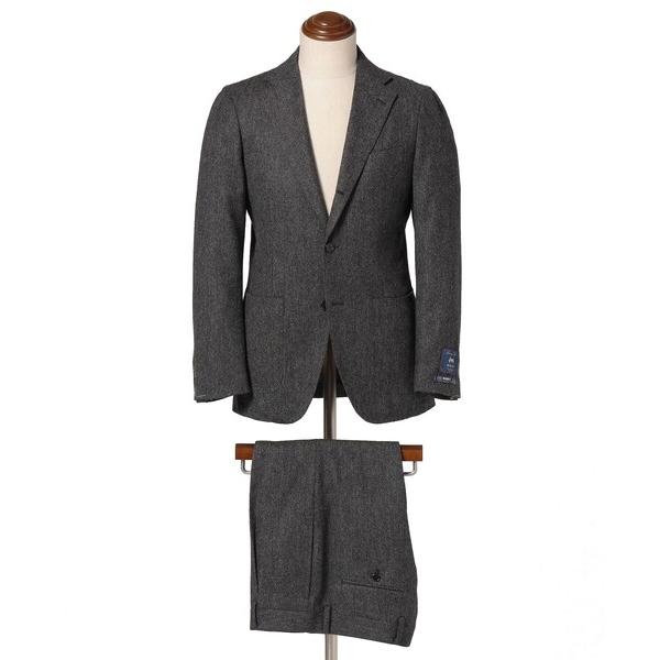 『セール実施中』ZOZO問い合わせ番号:94753961ショップ:BEAMS MEN，ビームス メンブランド:BEAMS F，ビームスエフ商品名:EASY ABRAHAM MOON ウール ホームスパン スーツカテゴリ:フォーマルスーツ/小...