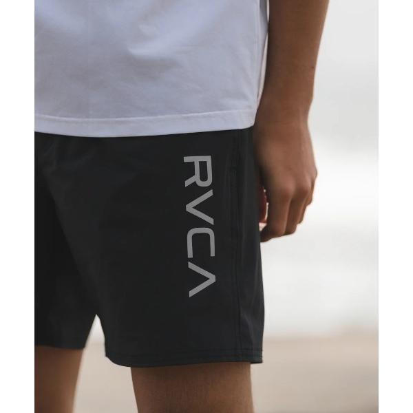 水着 RVCA メンズ ELASTIC BS ボードショーツ 「2025年夏モデル」/ルーカ水陸両用ウエストゴムドローコード付きサーフトランクス・ボー