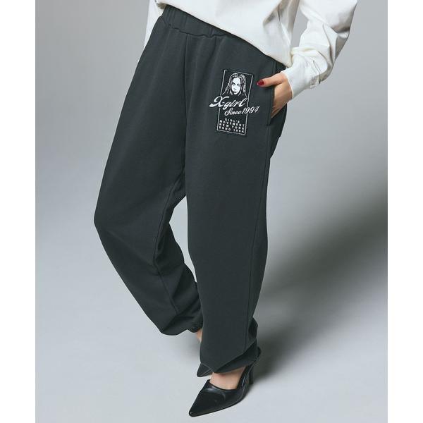 ZOZO問い合わせ番号:94787898ショップ:X-girl，エックスガールブランド:X-girl，エックスガール商品名:FACE BOX PATCH SWEAT PANTSカテゴリ:パンツ>スウェットパンツブランド品番:10525...