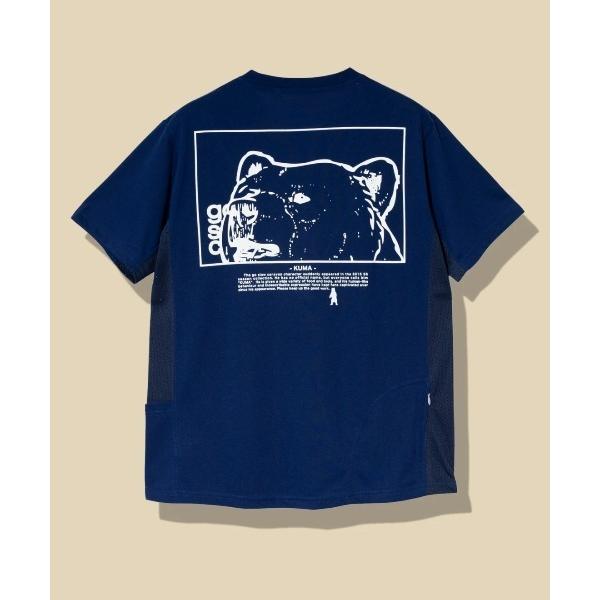tシャツ Drymix スクエアクマLOGO アクティビTEE メンズ