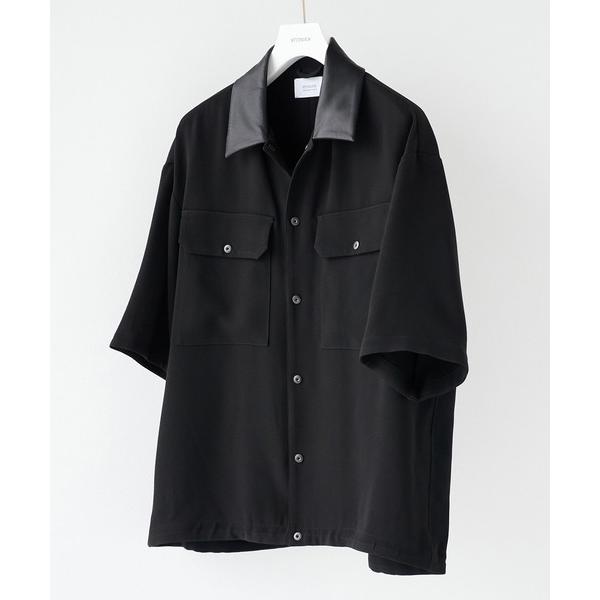 七分袖 シャツ 「STUDIOUS」SUMMER ESSENTIAL C.P.O SHIRTS メンズ