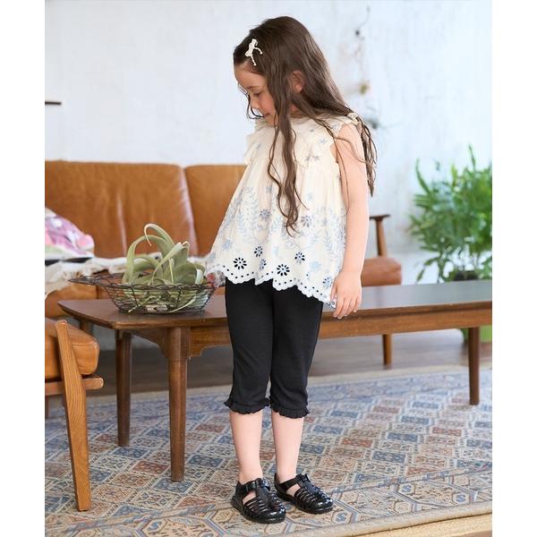 『セール実施中』※このアイテムは返品・交換対象外商品です。ZOZO問い合わせ番号:94916802ショップ:petit main，プティマインブランド:petit main，プティマイン商品名:【接触冷感】7分フリルレギンスカテゴリ:レッグ...