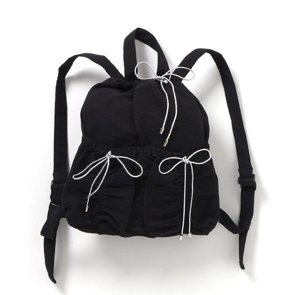 『セール実施中』ZOZO問い合わせ番号:94916998ショップ:F.O.Online Store，エフオーオンラインストアブランド:BREEZE，ブリーズ商品名:リボン付きナップサックカテゴリ:バッグ>バックパック/リュックブランド...