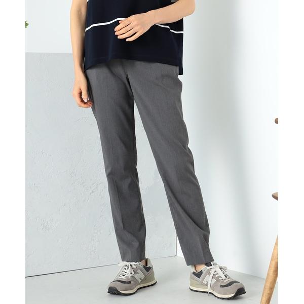 パンツ 「キレメクシリーズ」吸水速乾　すっきりストレートパンツ レディース