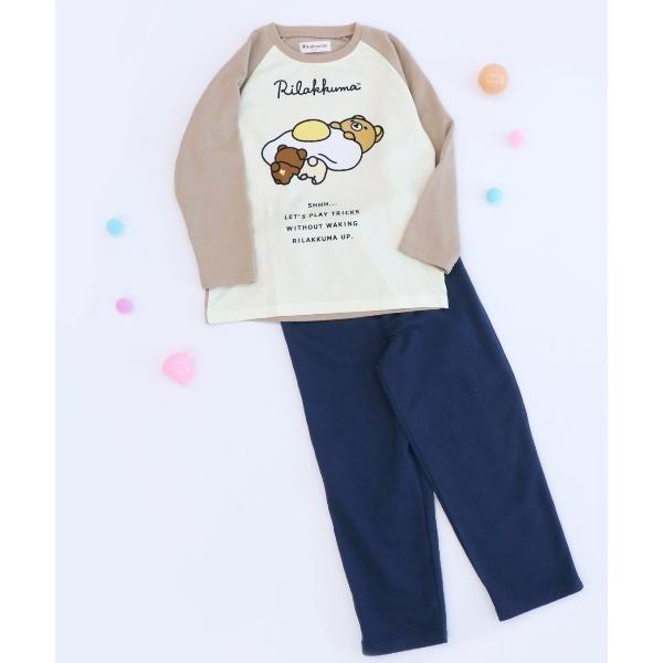 『セール実施中』ZOZO問い合わせ番号:94990481ショップ:RUGGEDWORKS，ラゲッドワークスブランド:RUGGEDWORKS，ラゲッドワークス商品名:《リラックマ》キッズ 長袖 パジャマ ルームウェア シャギーカテゴリ:ルーム...