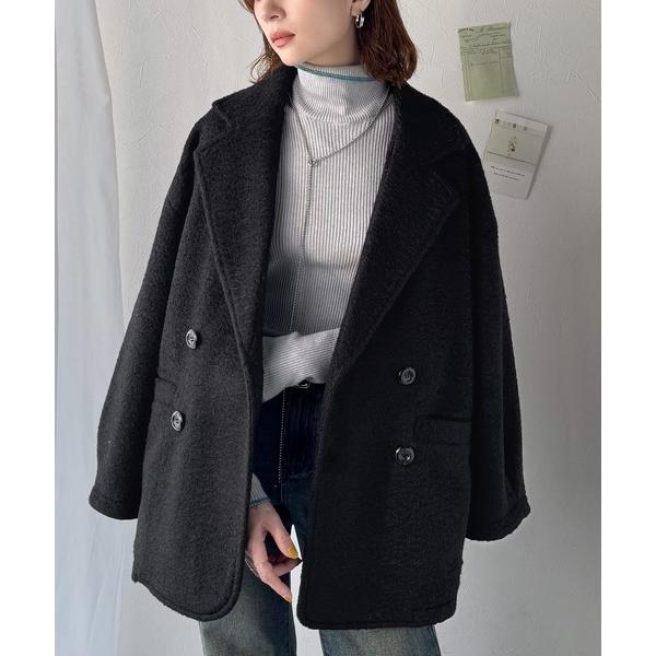 『セール実施中』ZOZO問い合わせ番号:95024771ショップ:Classical Elf，クラシカルエルフブランド:classicalelf，クラシカルエルフ商品名:大人の余裕、羽織るだけで美しく。フェイクウールPコートカテゴリ:ジャケ...
