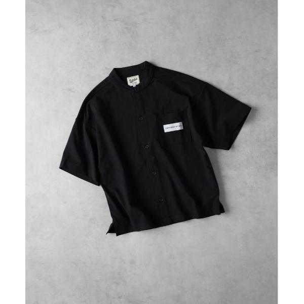 『タイムセール実施中』ZOZO問い合わせ番号:95087281ショップ:Right-on，ライトオンブランド:Right-on，ライトオン商品名:【Refurbish】バンドカラー半袖シャツカテゴリ:トップス>シャツ/ブラウスブランド...