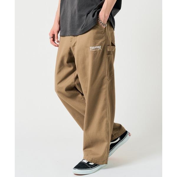 パンツ 「THRASHER」デニム＆カツラギ　ペインターパンツ 017410 メンズ