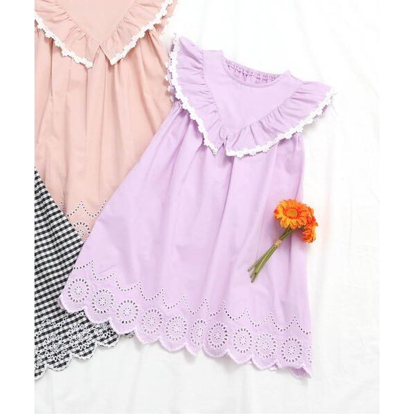 『セール実施中』ZOZO問い合わせ番号:95184086ショップ:F.O.Online Store，エフオーオンラインストアブランド:apres les cours，アプレレクール商品名:【ジュニア対応】ヨークフリルレースワンピースカテゴリ...