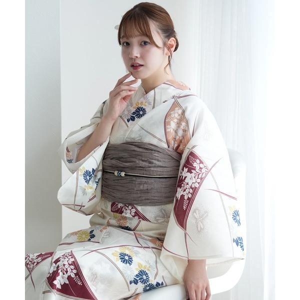 ひとりで着れる！かんたん二部式浴衣セット utatane 国内染色 浴衣ひとりで着れる！かんたん二部式浴衣セットutatane 国内染