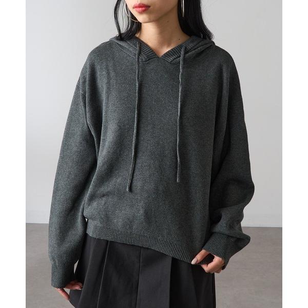 ニット セーター 「MAGASIN DE MODE Onjna」フーディニット Y2K 韓国 XNN レディース