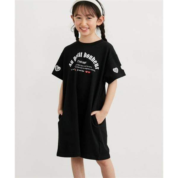 『タイムセール実施中』ZOZO問い合わせ番号:95347635ショップ:nissen，ニッセンブランド:QUNTSTYLE，キュントスタイル商品名:綿100％ハート型抜きポケット付きワンピース（女の子）カテゴリ:ワンピース/ドレス>ワ...