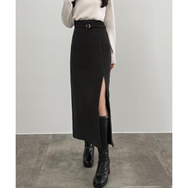 『タイムセール実施中』ZOZO問い合わせ番号:95349425ショップ:JUNOAH，ジュノアブランド:CENEA，セネア商品名:スリットジップIラインスカート(伸縮あり、あったか生地、裏地なし)カテゴリ:スカート>スカートブランド品...