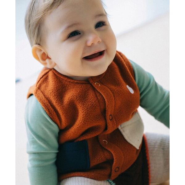 ZOZO問い合わせ番号:95380295ショップ:BEAMS WOMEN，ビームスウィメンブランド:こども ビームス，コドモビームス商品名:ベビー フリース ベスト 2025FW（70〜80cm）カテゴリ:トップス>ベストブランド品番...