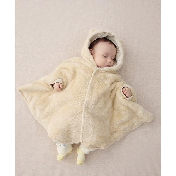 『タイムセール実施中』※このアイテムは返品・交換対象外商品です。ZOZO問い合わせ番号:95382445ショップ:Combi mini，コンビミニブランド:combimini，コンビミニ商品名:ふわふわボアくま耳3WAYケープカテゴリ:ママ...