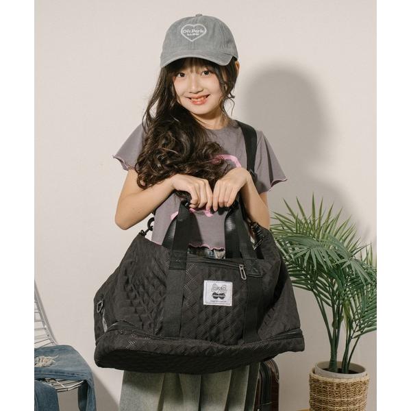 ZOZO問い合わせ番号:95415095ショップ:moredays store，モアデイズ・ストアブランド:URBAN CHERRY，アーバンチェリー商品名:【2way】キャリーケースにつけられるキルティング大容量バッグカテゴリ:バッグ&g...