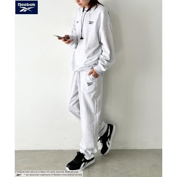 セットアップ Reebok(リーボック)/オーバーサイズ  ロゴスウェット セットアップ 上下セット レディース メンズ