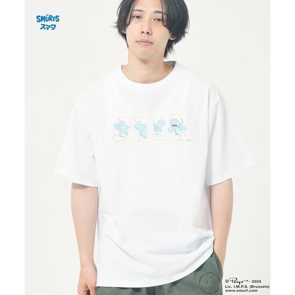 tシャツ 「The Smurfs/スマーフ」エモーションズTEE(M1) メンズ レディース