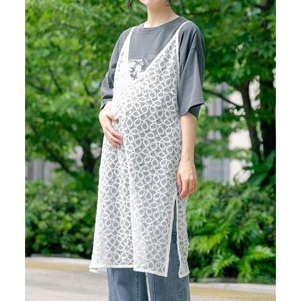 『タイムセール実施中』ZOZO問い合わせ番号:95610528ショップ:LEPSIM，レプシィムブランド:LEPSIM，レプシィム商品名:【産前・産後対応】マタニティ／レースキャミワンピース　497017カテゴリ:ママ＆ベビー>マタニ...