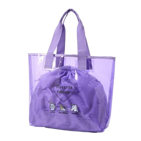 ※このアイテムは返品・交換対象外商品です。ZOZO問い合わせ番号:95610906ショップ:nissen，ニッセンブランド:QUNTSTYLE，キュントスタイル商品名:トートバッグ型ビーチバッグ　プールバッグ（女の子　水着）カテゴリ:水着/...