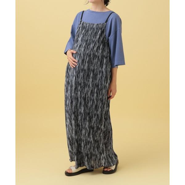 『タイムセール実施中』ZOZO問い合わせ番号:95644894ショップ:LEPSIM，レプシィムブランド:LEPSIM，レプシィム商品名:【産前・産後対応】マタニティ／プリーツ柄キャミワンピース　497047カテゴリ:ママ＆ベビー>マ...