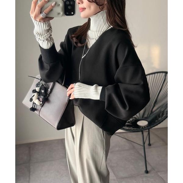 『タイムセール実施中』ZOZO問い合わせ番号:95647194ショップ:STYLEDOOR，スタイルドアブランド:Emma Taylor，エマテイラー，STYLEDOOR，スタイルドア商品名:【ネックが選べる】ダンボールコクーンフォルムプル...