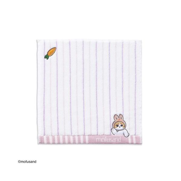 ZOZO問い合わせ番号:95680335ショップ:salle de bal，サルデバルブランド:salle de bal，サルデバル商品名:【mofusand / モフサンド】ストライプ タオルハンカチ　TOBカテゴリ:インテリア>タ...